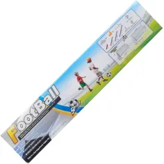 Set di porte da calcio con rete, palla e pompa immagine 4