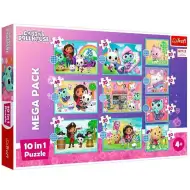 Set di puzzle 10 in 1 Casa delle bambole di Gabi - Trefl