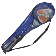Set di racchette da badminton in metallo con borsa da trasporto e volano immagine 3