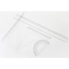 Set di righelli 4 pezzi immagine 2