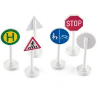 Set di segnali stradali SIKU KRESZ 1/55