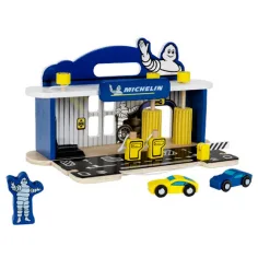 Set di servizio Michelin in legno con accessori immagine 3