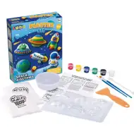 Set di stampi in gesso per astronauti con colori e accessori