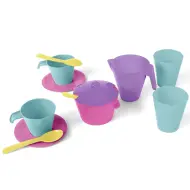 Set di stoviglie rosa da 12 pezzi Party Time - Wader