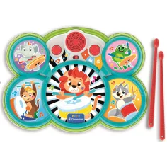 Set di tamburo interattivo con animali - Clementoni Baby immagine 2