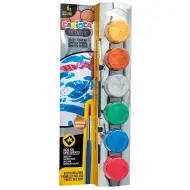Set di tempera metallica 6x25ml - Carioca