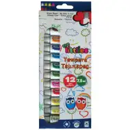 Set di tempere 7,5 ml 12 pezzi