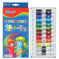 Set di tempere colorate 11x12ml