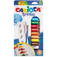 Set di tempere in tubetto 12x10ml - Carioca