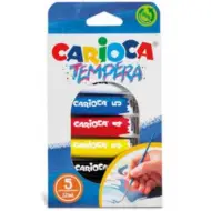 Set di tempere in tubetto 5x12ml - Carioca