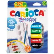 Set di tempere in tubetto 7x10ml - Carioca