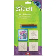 Set di timbri Stitch con matite - Multiprint