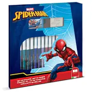 Set di timbri da 18 pezzi di Spider-Man con pennarello - Multiprint