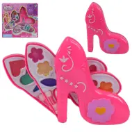 Set di trucco: Set di palette di trucco a forma di tacco alto con trucchi cremosi