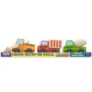 Set di veicoli da costruzione in legno - Melissa &amp; Doug