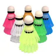 Set di volani colorati da 12 pezzi