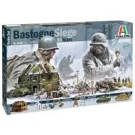 Set diorama Italeri 1/72 Bastogne Siege con figure e carri armati