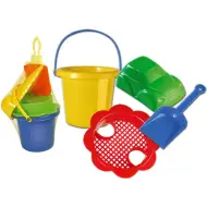 Set mini sabbiera 4 pezzi - D-Toys