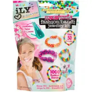 Set per la creazione di braccialetti in gomma iLY in bustina