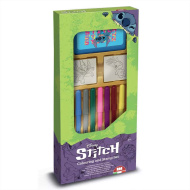 Set timbri Stitch con pennarelli - 9 pezzi - Multiprint