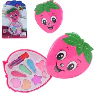 Set trucco: Palette di trucco alla fragola con rossetto