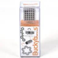Sfere magnetiche color argento da 5 mm, 216 pezzi.
