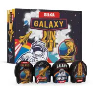 Silka gomma - motivo galassia, 1 pezzo