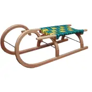 Slitta classica premium in legno - 95 cm