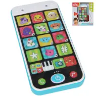 Smartphone ABC bianco-blu con luce e suono 13cm - Simba Toys