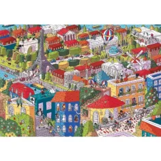 Sneaky Peekers: Parigi UFT puzzle da 1000 pezzi - Trefl immagine 2