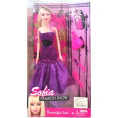 Sofia Fashion Show Bambola da viaggio con abito extra e valigia in 2 varianti immagine 3