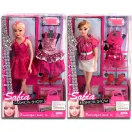 Sofia Fashion Show bambola con abito extra e accessori in 2 varianti
