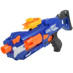 Soft Bullet Gun: Pistola manuale a tamburo con proiettili in spugna 44cm immagine 2