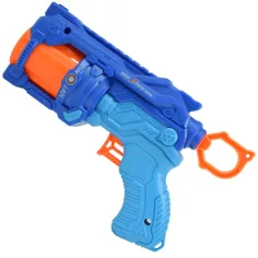 Soft Bullet: Reflex 4 pistola manuale a tamburo con bersaglio 22cm immagine 2