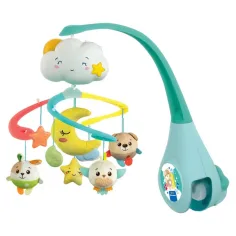 Sogni doro - Giostrina per lettino con nuvole, luci e suoni - Clementoni Baby immagine 2