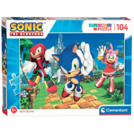 Sonic Puzzle Super Color 104 pezzi - Clementoni