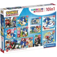Sonic il riccio 10 in 1 supercolor puzzle - Clementoni