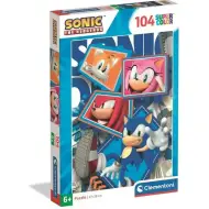 Sonic puzzle supercolor 104db - Clementoni