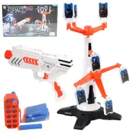 Space Wars: Pistola spara-spugne con bersaglio rotante e proiettili