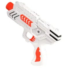 Space Wars: Pistola spara-spugne con bersaglio rotante e proiettili immagine 5