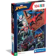 Spider-Man: Gli eroi del multiverso puzzle supercolor da 104 pezzi - Clementoni
