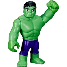 Spider-Man: Spider e i suoi fantastici amici Supersized Hulk figura - Hasbro immagine 2