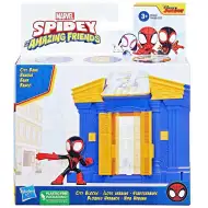 Spider-Man: Spidey e i suoi fantastici amici - Banca della città con figura di Miles Morales - Hasbro