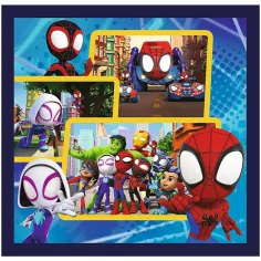 Spidey e i suoi amici puzzle 3 in 1 da 20-36-50 pezzi - Trefl immagine 2