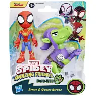 Spidey e i suoi fantastici amici: Set di action figure Pók e Goblin Dino-Rete - Hasbro