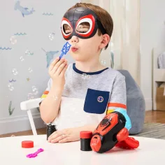 Spidey e i suoi fantastici amici Waterwebs Miles Morales soffiatore di bolle - Hasbro immagine 3