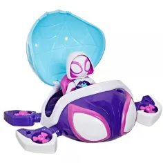 Spidey e i suoi fantastici amici: personaggi Waterwebs e veicoli che cambiano colore - Ghost Turtle - Hasbro immagine 3