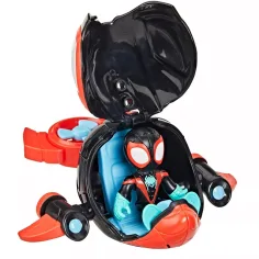 Spidey e i suoi fantastici amici: personaggi Waterwebs e veicoli che cambiano colore - Spin Dolphin - Hasbro immagine 3