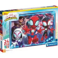 Spidey e i suoi fantastici amici puzzle maxi supercolor da 24 pezzi - Clementoni
