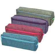 Spirit: Astuccio cilindrico con doppia cerniera Mona in quattro varianti 21x5cm